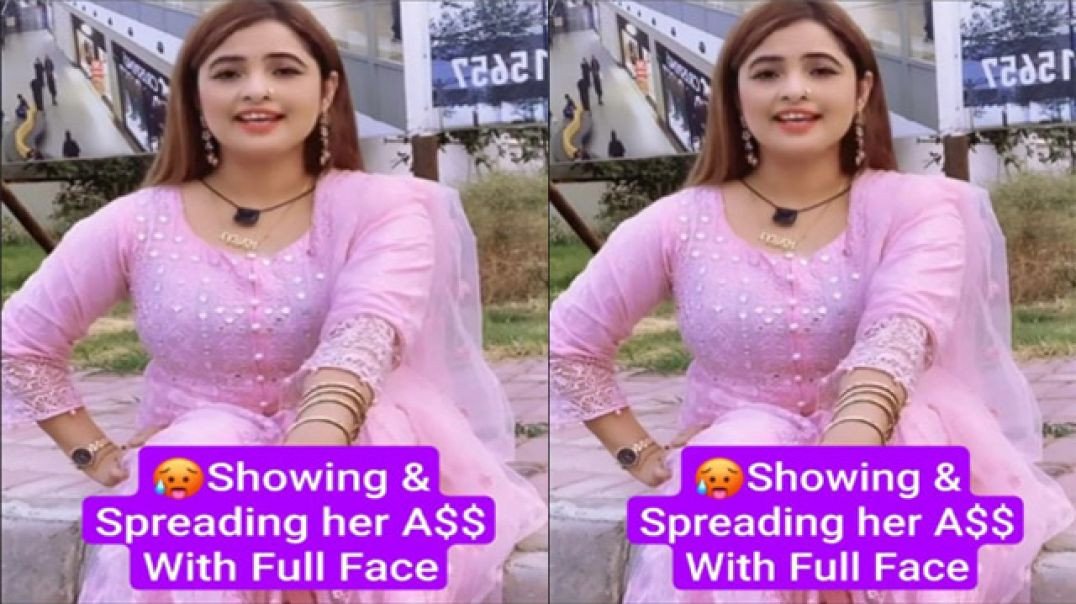 Marvi Chaudhari Famous Paki TikToker Showing Huge Ass