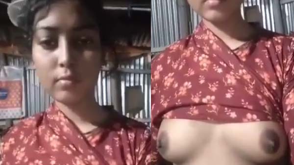 Dehati girlfriend showing big boobs and sex with bf