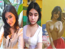 Beautiful Bengali girl boobs pressing and fingering video online watch